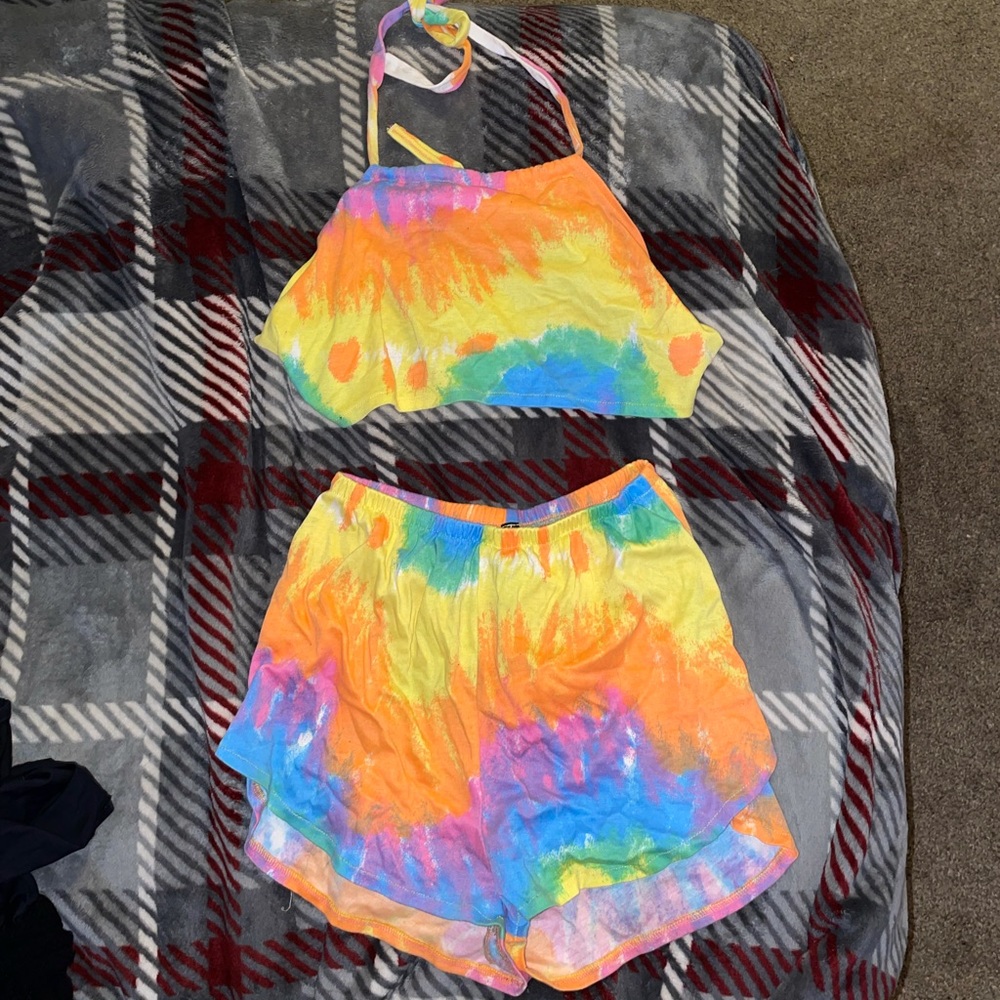 Two Piece Tie-Dye Set